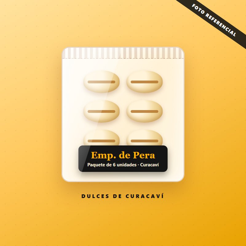 Paquete de Empanadita de Pera de Curacaví
